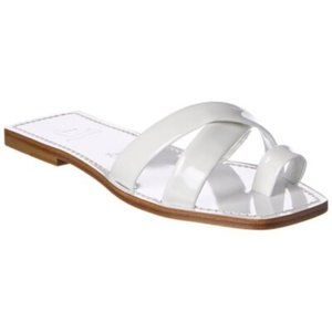 NWT. Christian Louboutin SIMPLINA ME Patent Leather Flat Slide Mule Sandal Shoes
